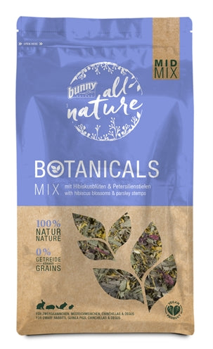 Bunny Nature Botanicals Midi Mix Hibiscusbloesem / Peterselie Stelen