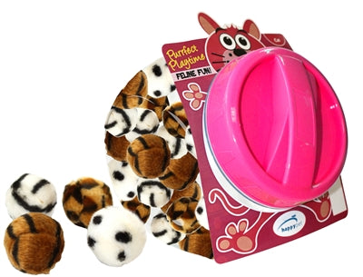 Cat 'N' Caboodle Happy Pet Fuzzeez Bal